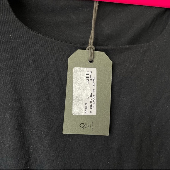 All Saints Black Long Sleeve Bodysuit - Picture 7 of 9